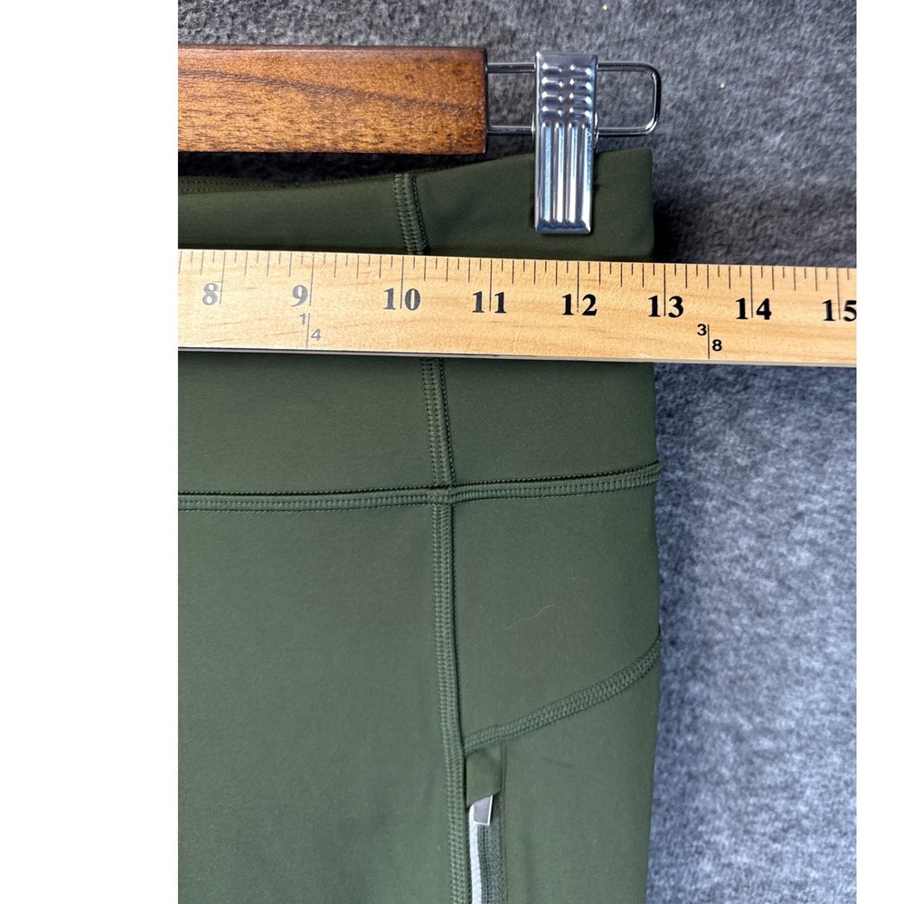 Lot of 2 Athleta Rainier Tight Leggings Size S Green & Teal Zip Pockets Vacation - Picture 6 of 14